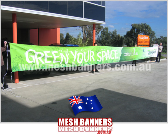 Advertising Mesh Banners