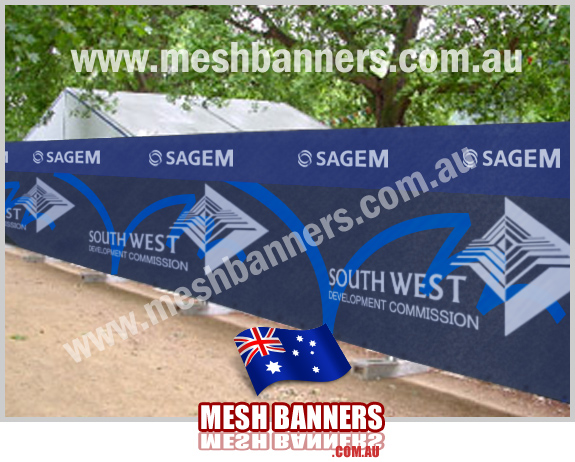Temporary Fence Banner Signs